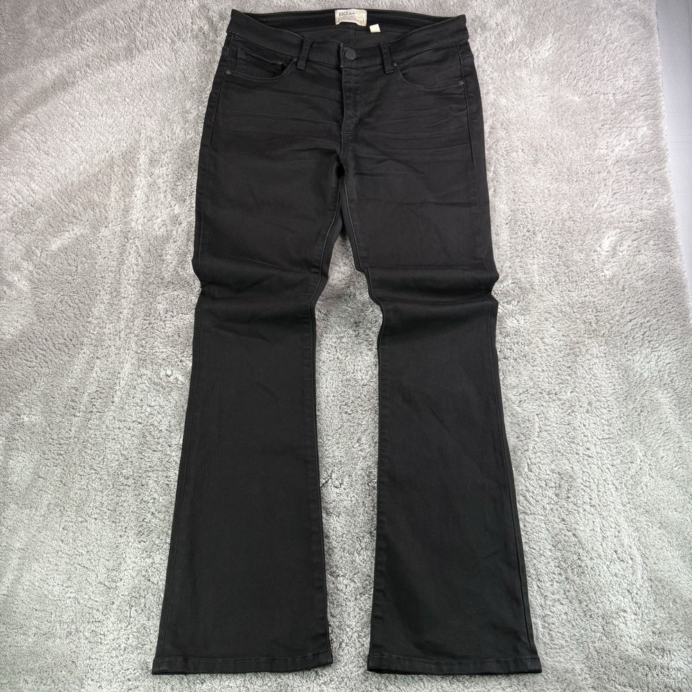 BKE Payton Tailored Bootcut Jeans Womens 32x32 Black Stretch Mid Rise Pants